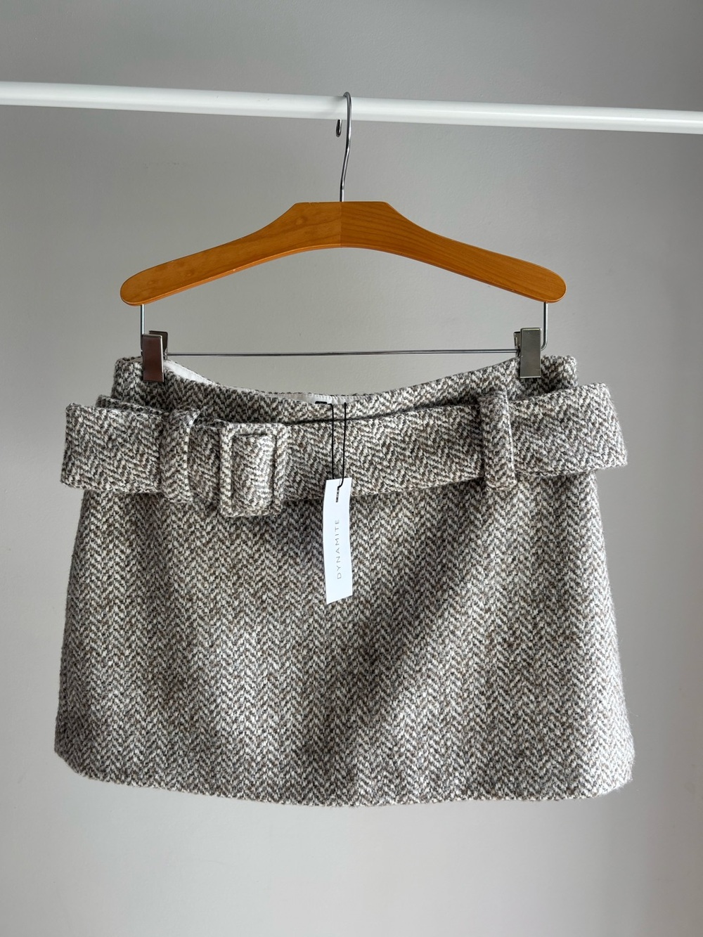 Dynamite NWT Belted Mini Skirt
